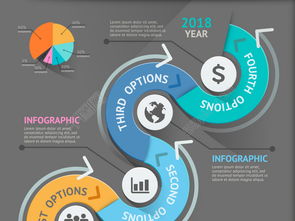 矢量弧形信息標簽PPT圖表 免費EPS格式資源推薦